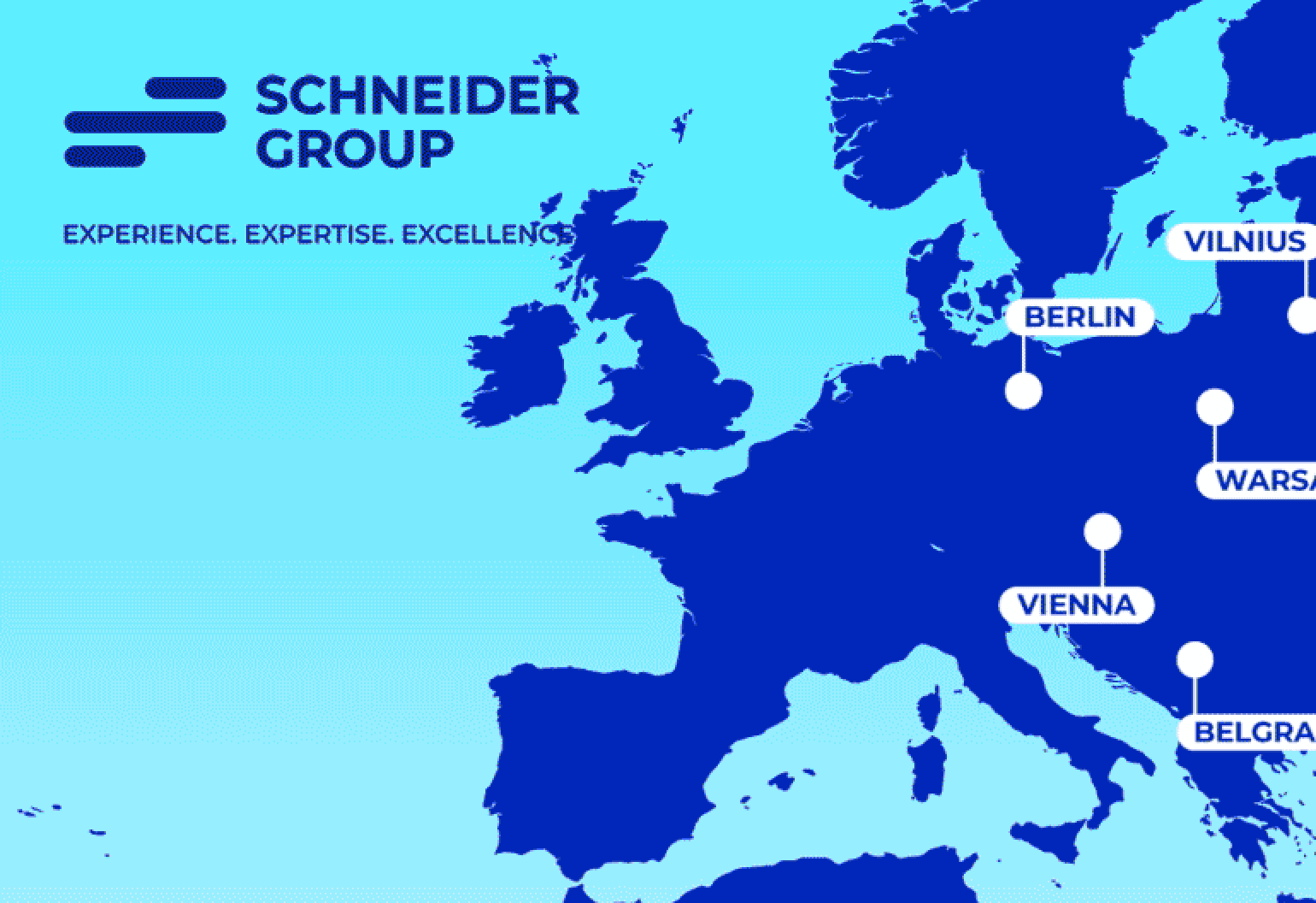 Schneider Group: Разработка клиентского кабинета Client Login